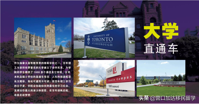 留学加拿大可以选择哪些学校？