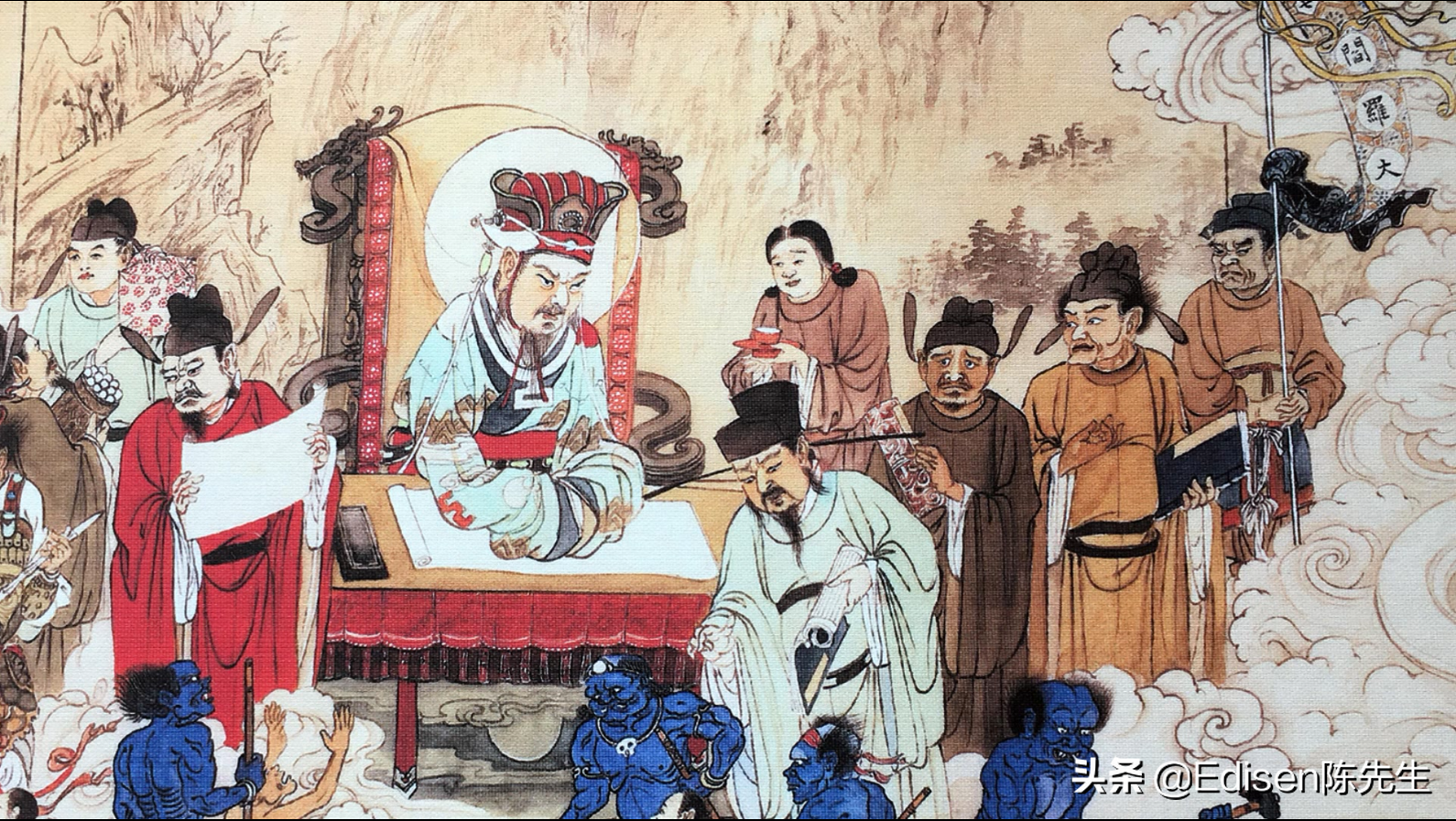 在阳间犯什么罪才会见阎王？地狱十殿阎罗，竟然是印度外来物种
