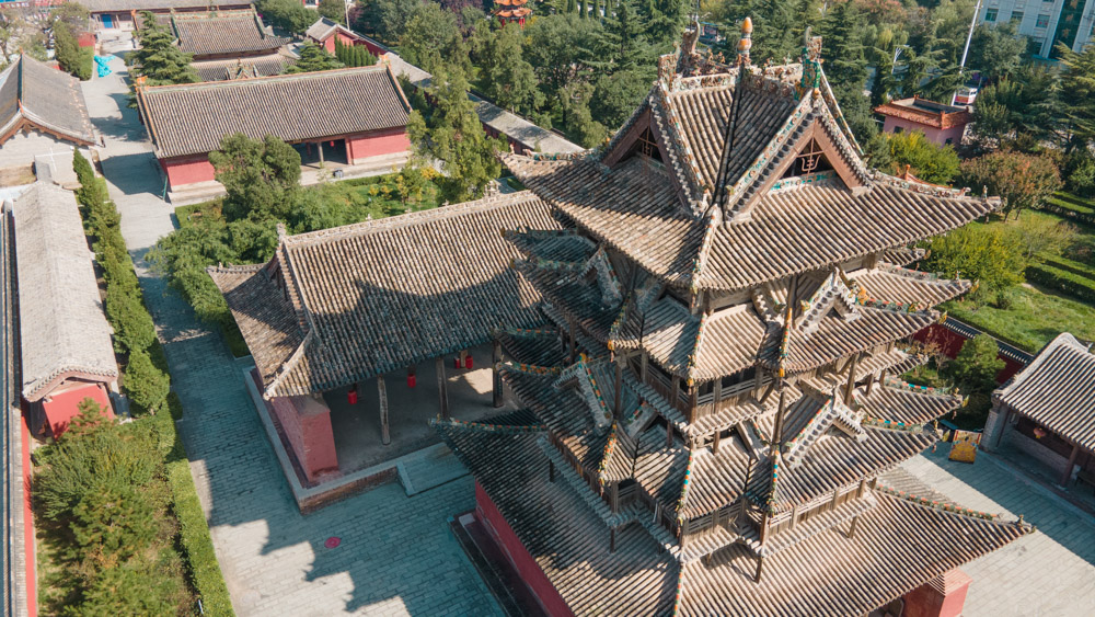 飞云楼欣赏中国古建筑的好地方纯木结构太震撼