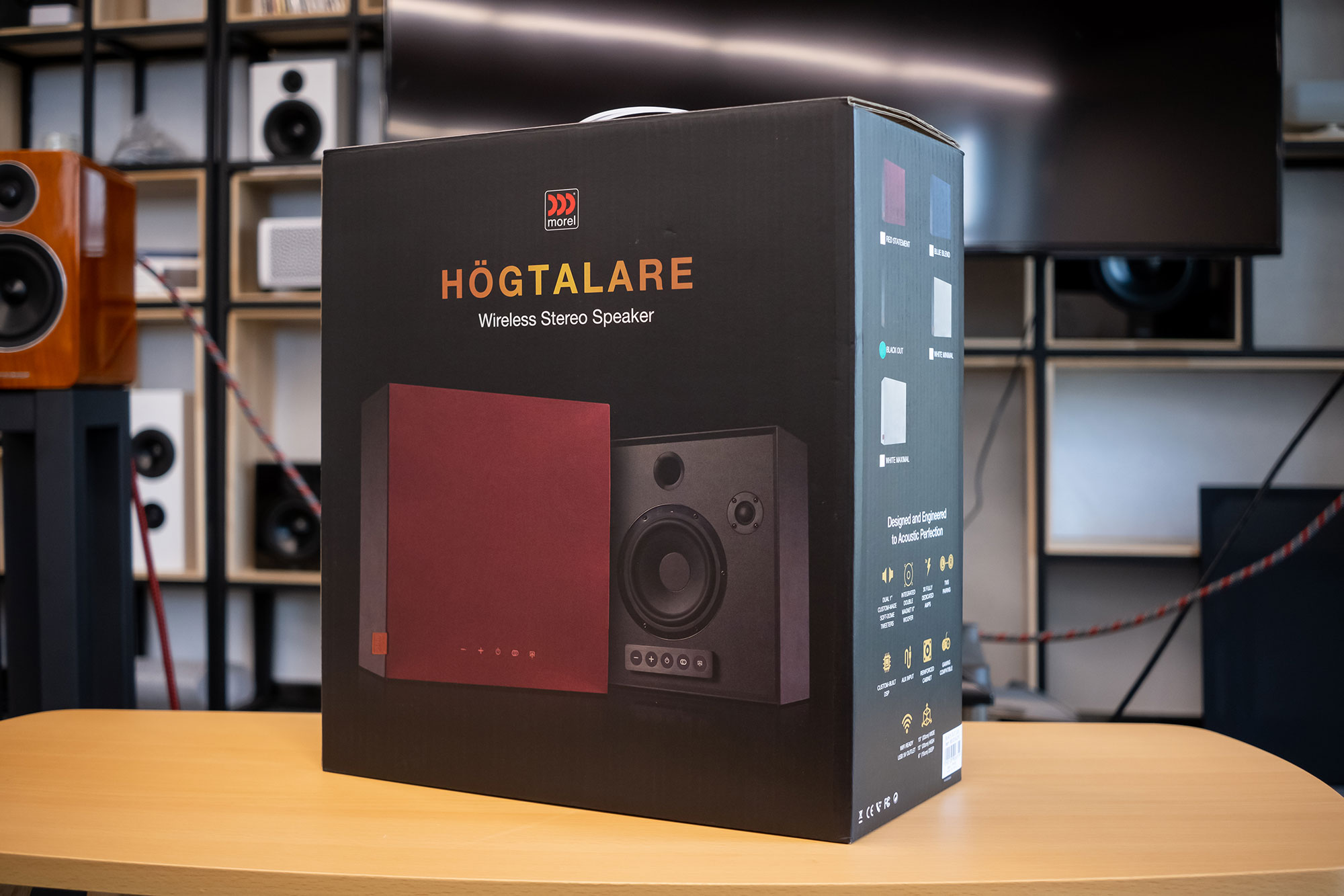 隐身好听好用！超适合用与电视机搭配的摩雷Hogtalare蓝牙音响