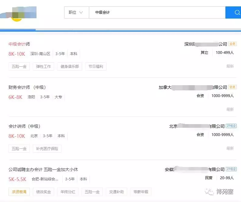 中级会计师挂靠一年多少钱（中级会计师工资待遇的真实写照）