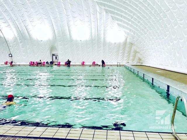 你今年游泳了吗？天津宁河区首个气膜游泳馆来了