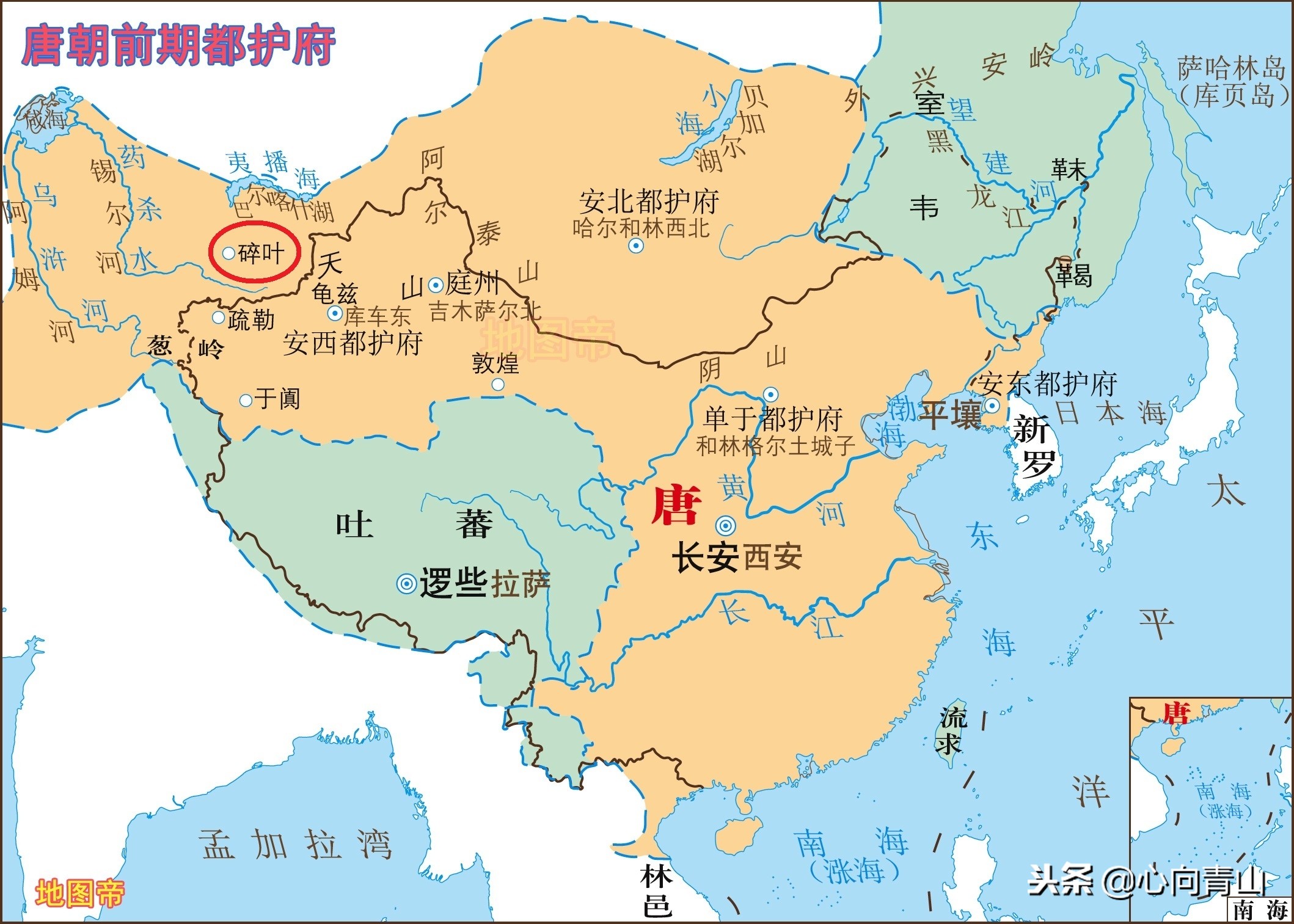 李白的出生地——吉尔吉斯斯坦，在古代史上的哪些朝代属于中国？