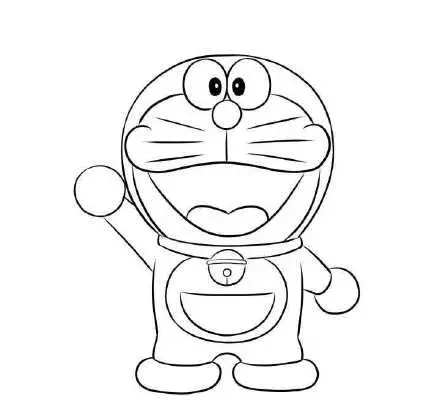 动漫系列---哆啦A梦6种画法，快来学学把！