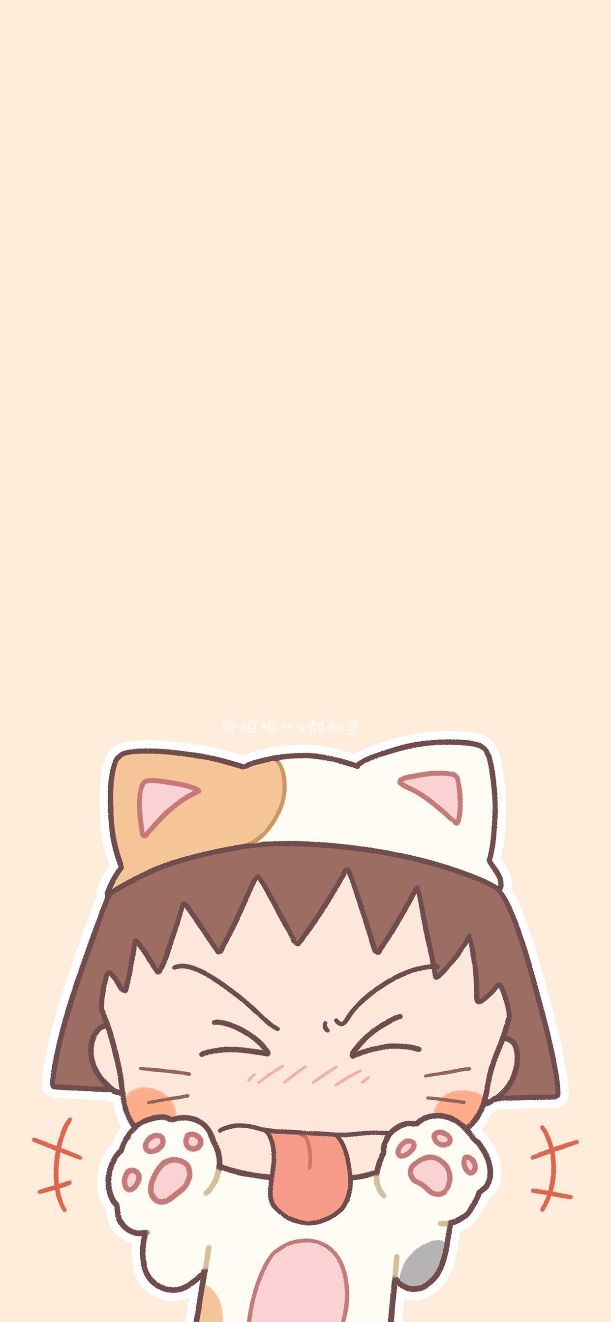 卡通动漫壁纸,樱桃小丸子专场,可爱爆了