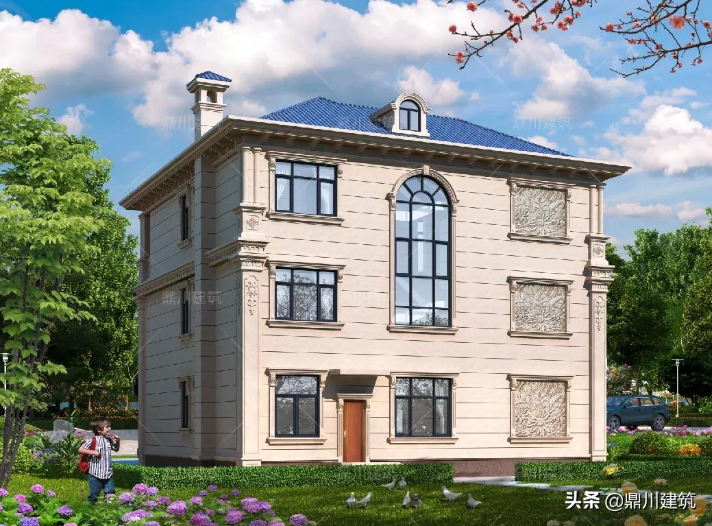 4套复式带旋转楼梯别墅，室内装饰怎么做？何不参考这个效果图