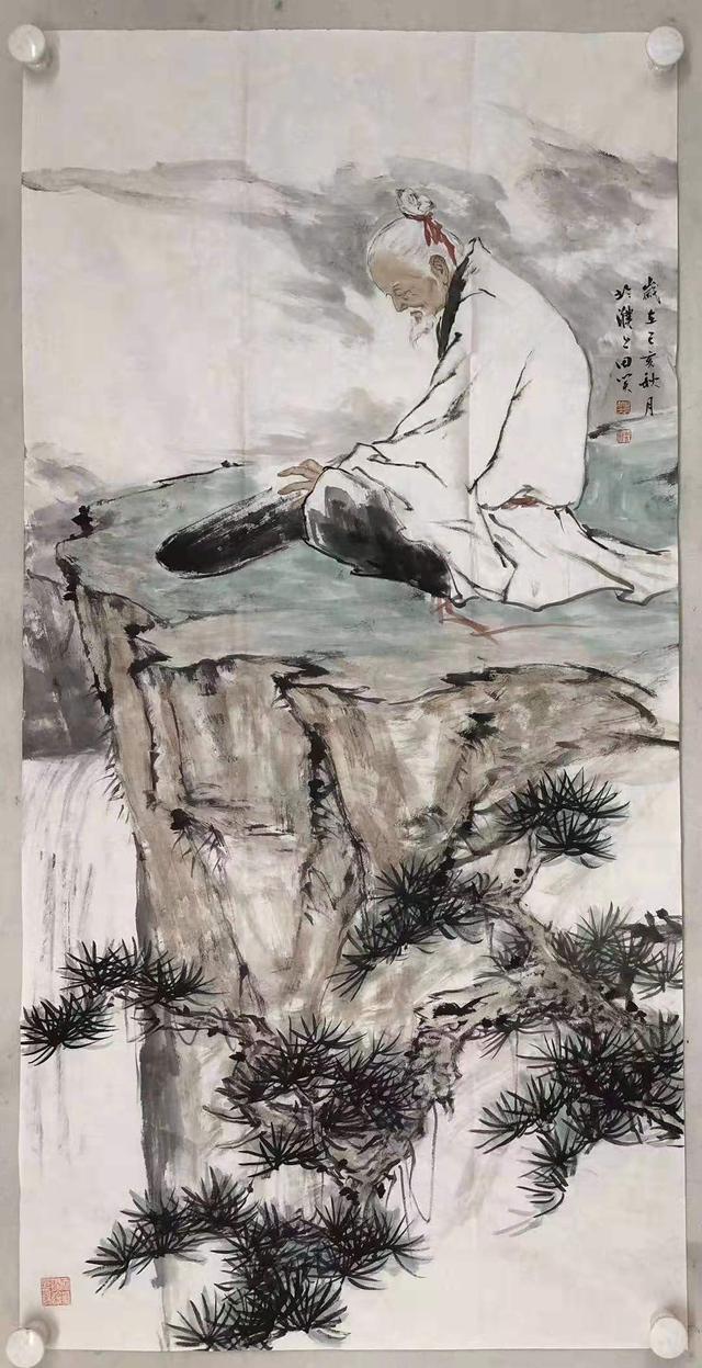 水墨丹青名家花鸟,人物,山水画欣赏——之2019/10/18