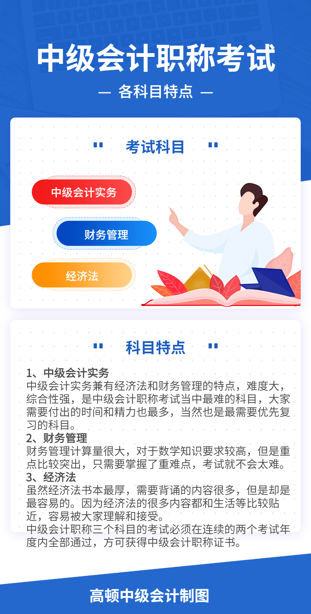 中级会计职称难度分析？看看你有多大几率能通关