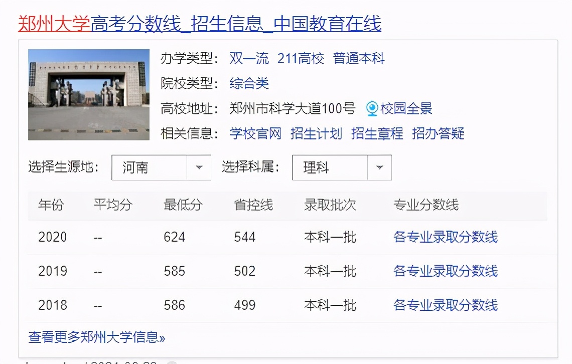 一文读懂河南高校：郑大、河大七项数据全面横评