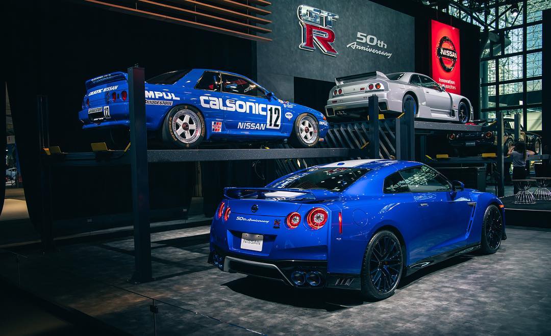 2019纽约车展:日产gt-r50周年纪念版车型发布
