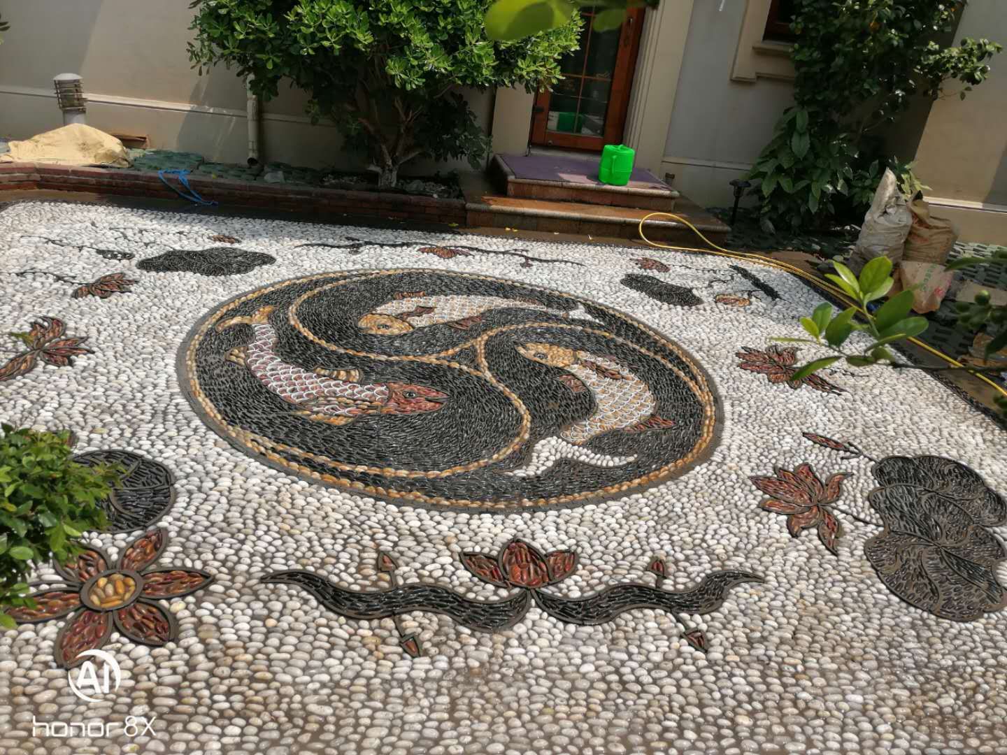 石子路怎么铺不会掉地面铺石头路的方法步骤