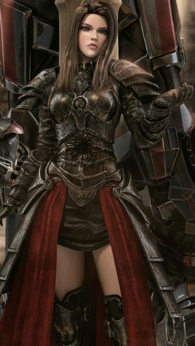 雄兵连：蕾娜高清绝美壁纸（一）