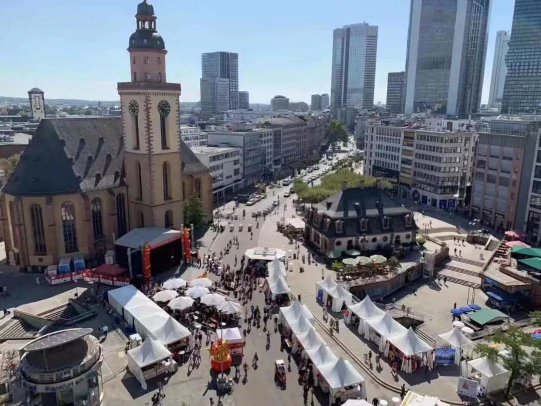 陕西旅游烹饪职业学院四名美食大师助阵法兰克福首届中国节