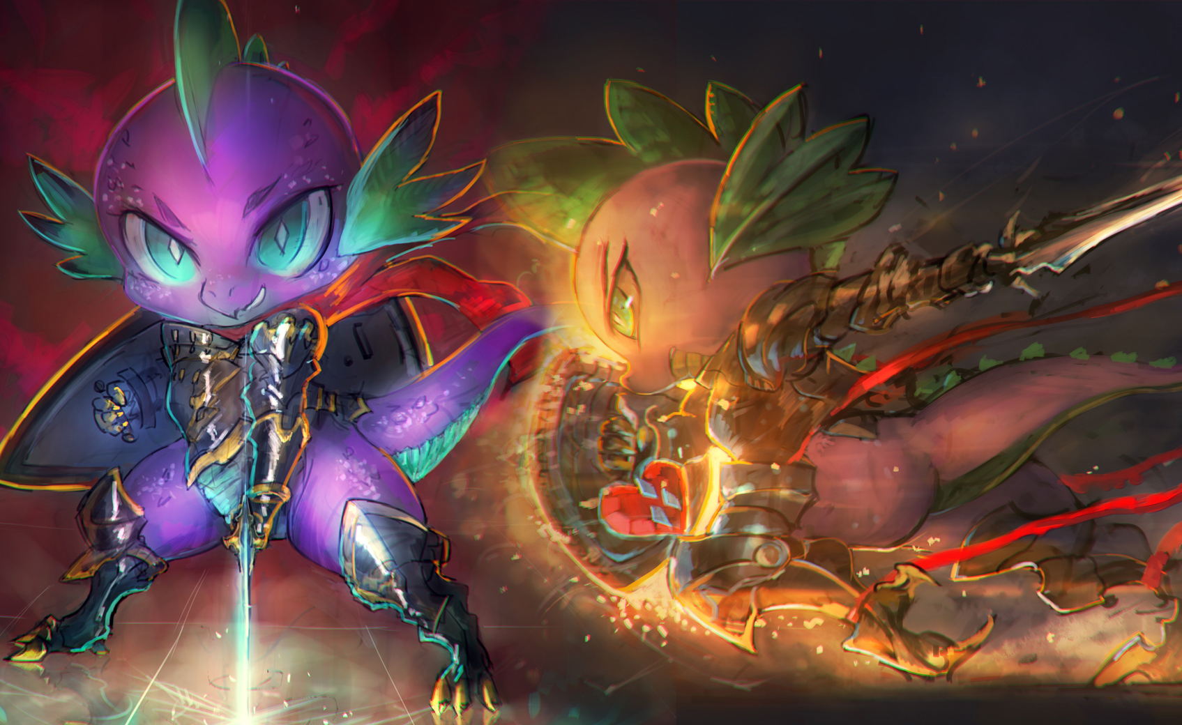 小马宝莉:小马被邪魅侵蚀,珍奇变妖狐,宇宙公主获得星尘力量