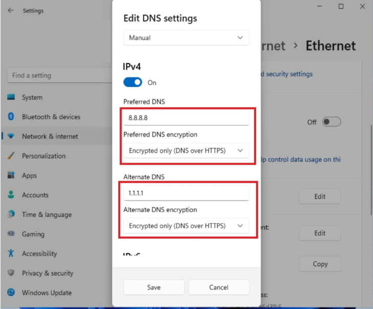 微软 Win11 支持私密 DNS-over-HTTPS（DoH），附启用教程