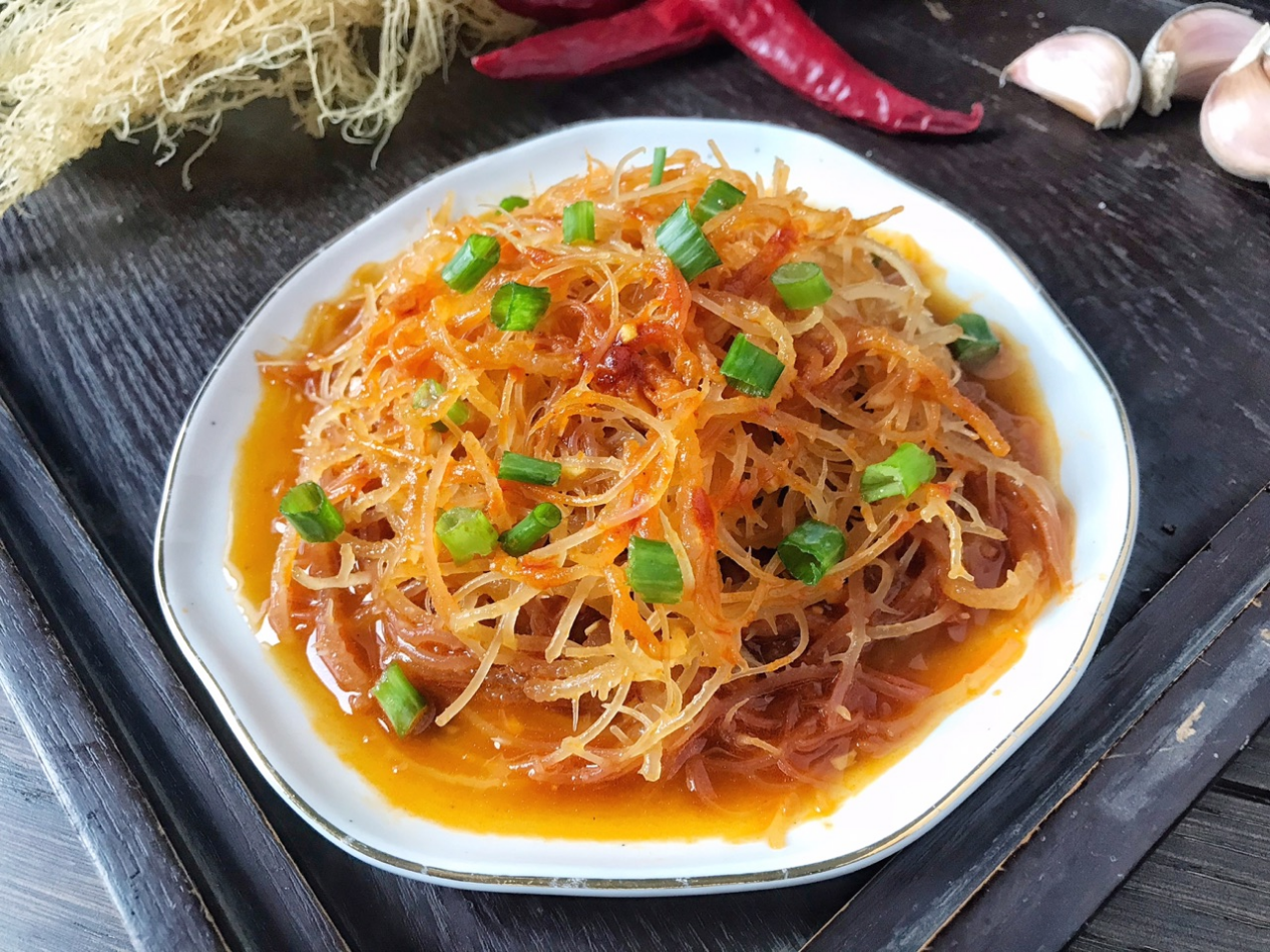 凉拌海石花,营养丰富味道独特,看着就很好吃