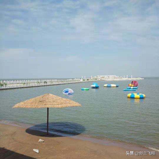 美丽的查干湖，白色圣洁的湖