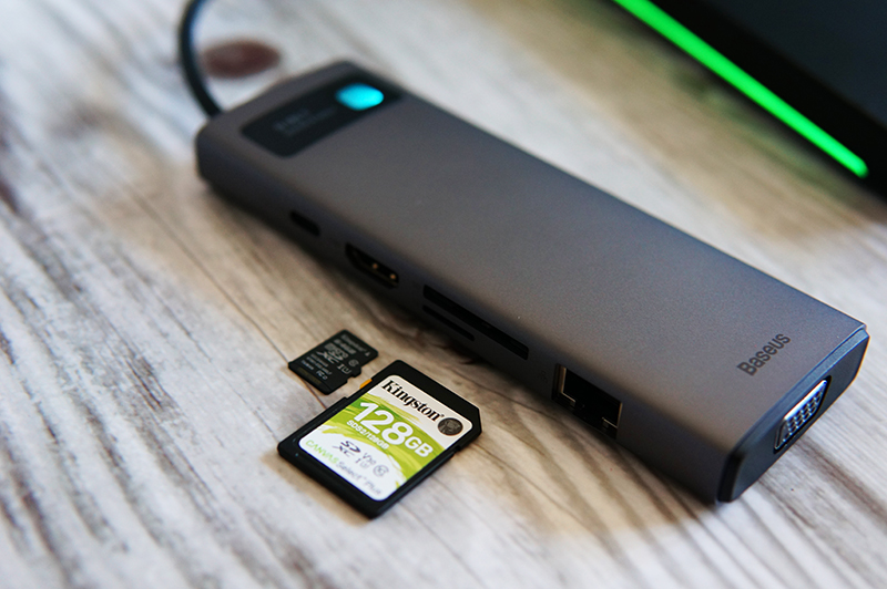 接口多才高效！倍思九合一多功能Type-C扩展坞体验