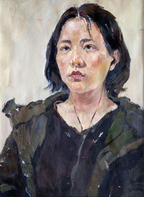 画好色彩头像从五官开始，央美色彩作品，这才是高分卷该有的样子