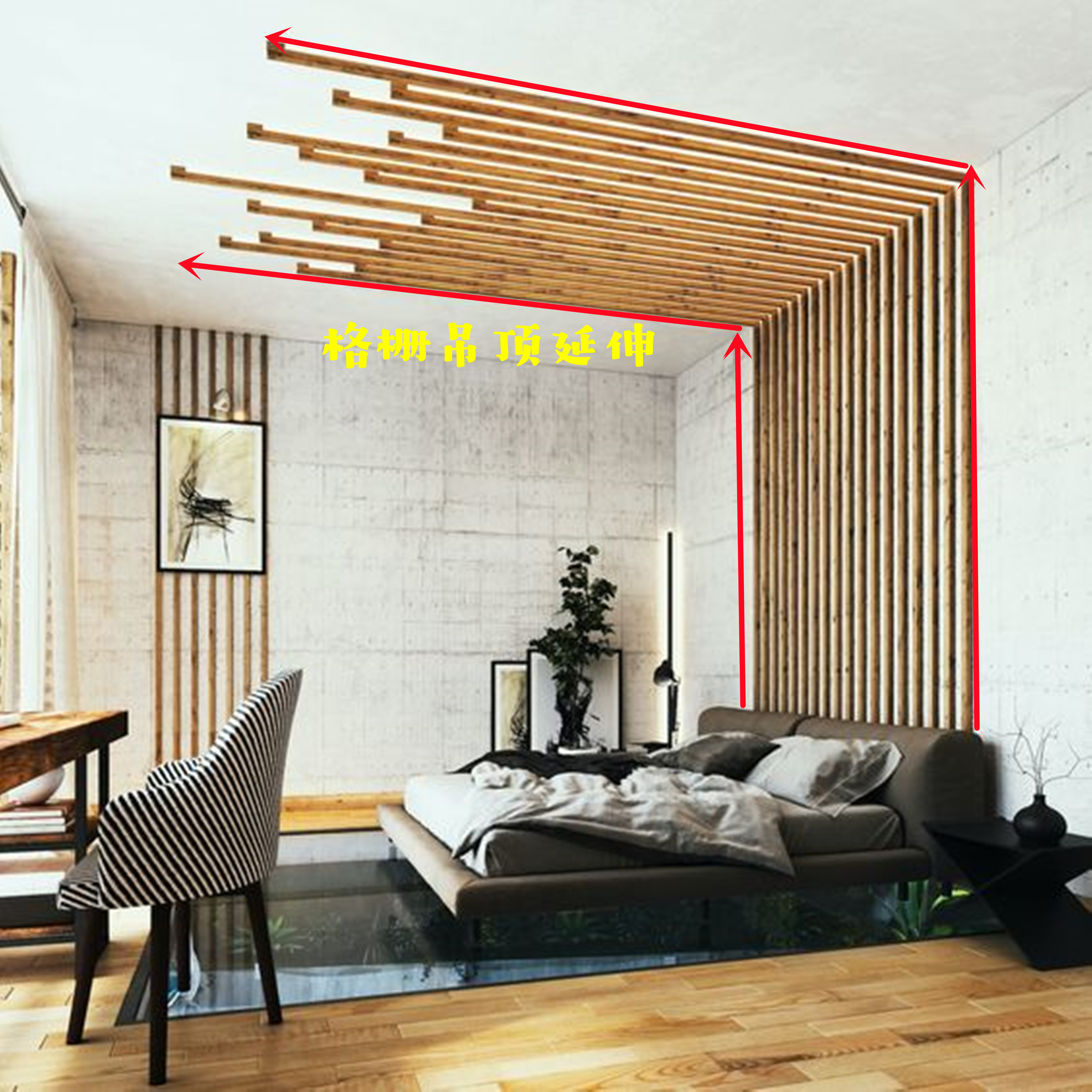 卧室这5种吊顶设计，在国内并不吃香，躺在床上看花眼，不敢恭维