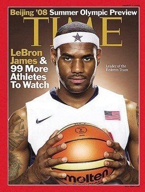 nba哪些球星入选过时代周刊(15年来入选《时代周刊》TOP100，NBA球员共有10人次，其中詹皇4次)