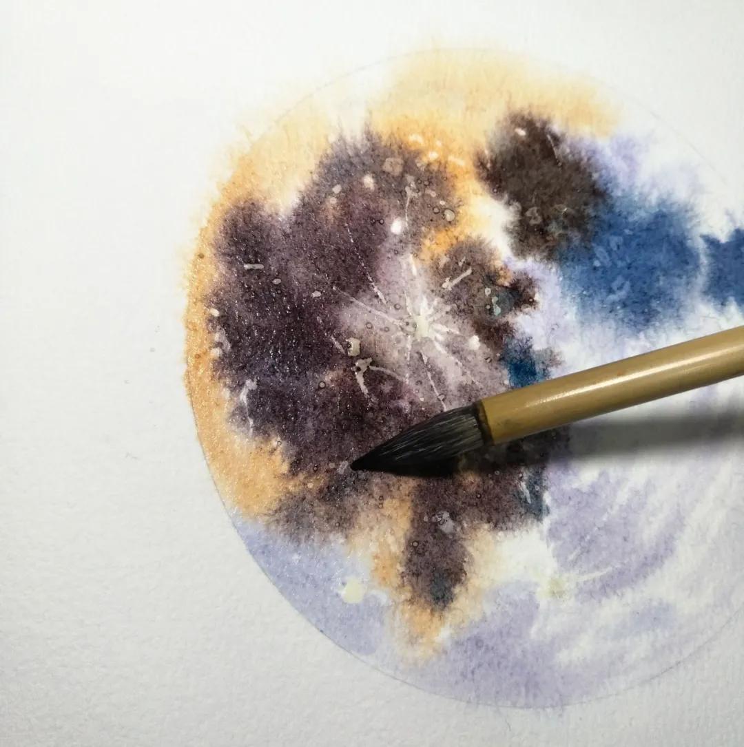 月球怎么画 画月球的方法