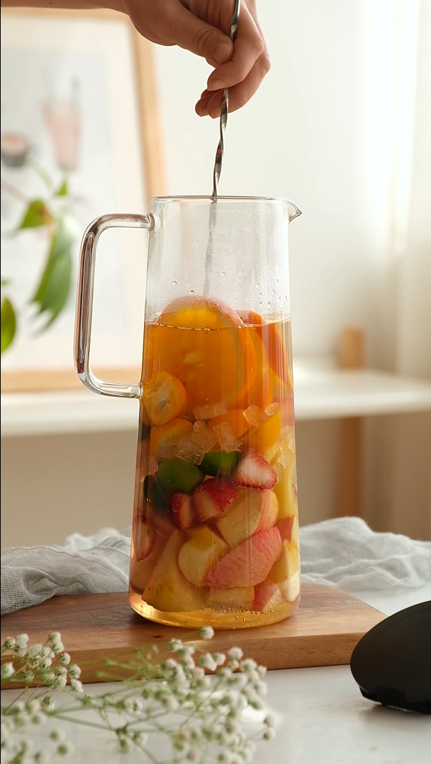 水果茶的制作方法(自制水果茶的方法教程)