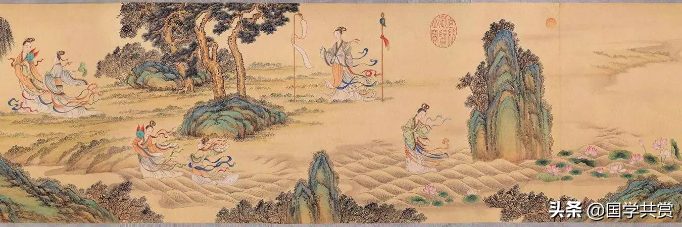 「古文」曹植《洛神赋》语言华丽，成语众多，令人惊艳！拼音版
