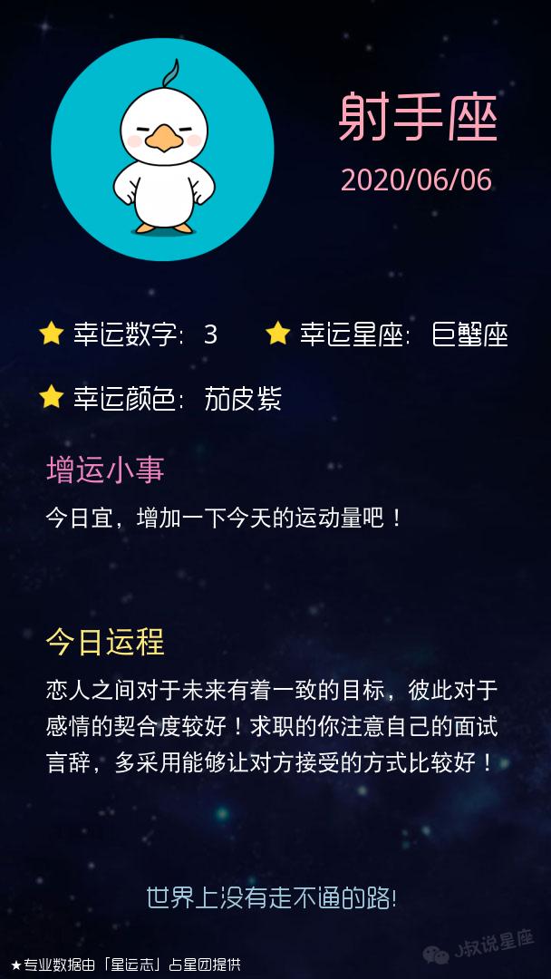 「明日运势」摩羯座与异性互动少，巨蟹座听命行事