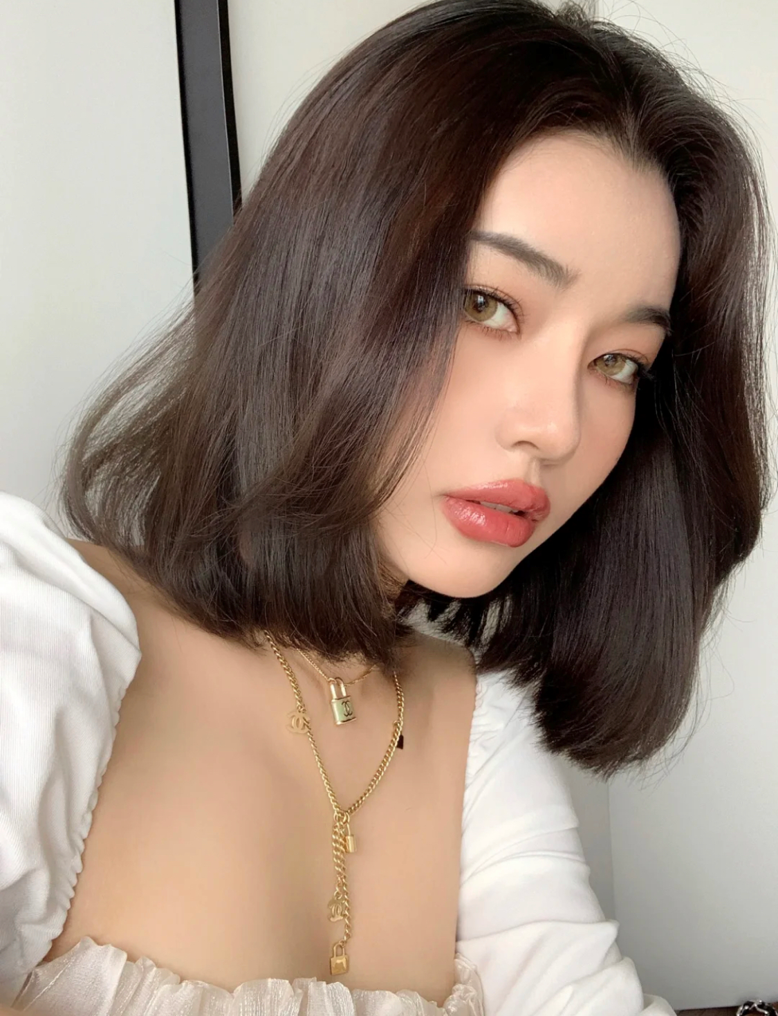 栗棕色头发图片(黄皮染也显白的4个发色) - 赤虎壹号