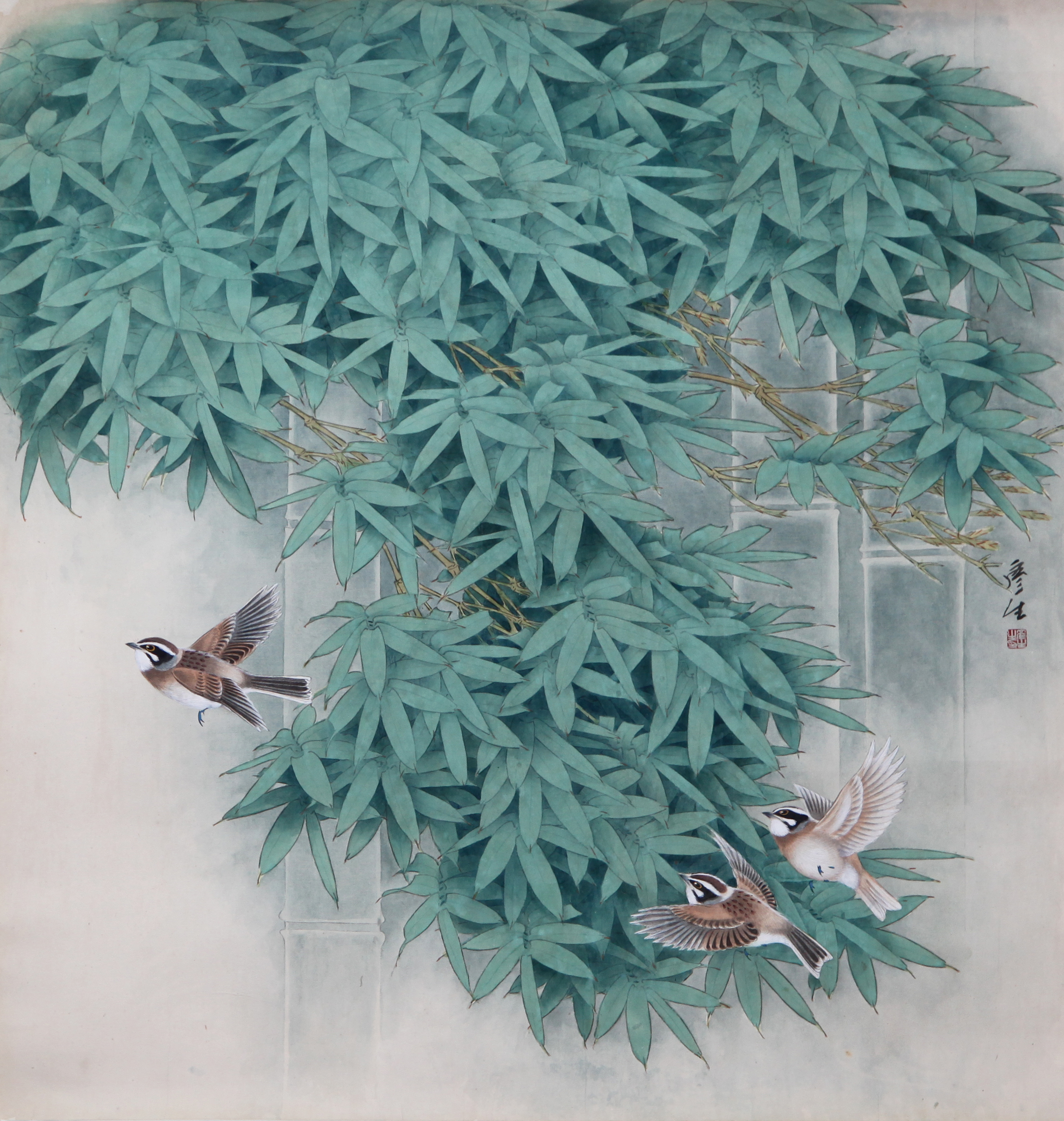 周彦生曾求师于俞致贞等画家.