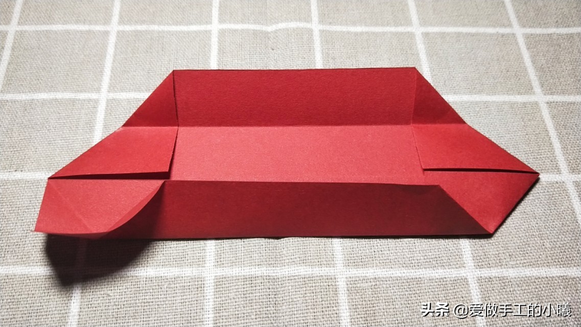 漂亮的双爱心书签，简单又别致，一张纸就完成