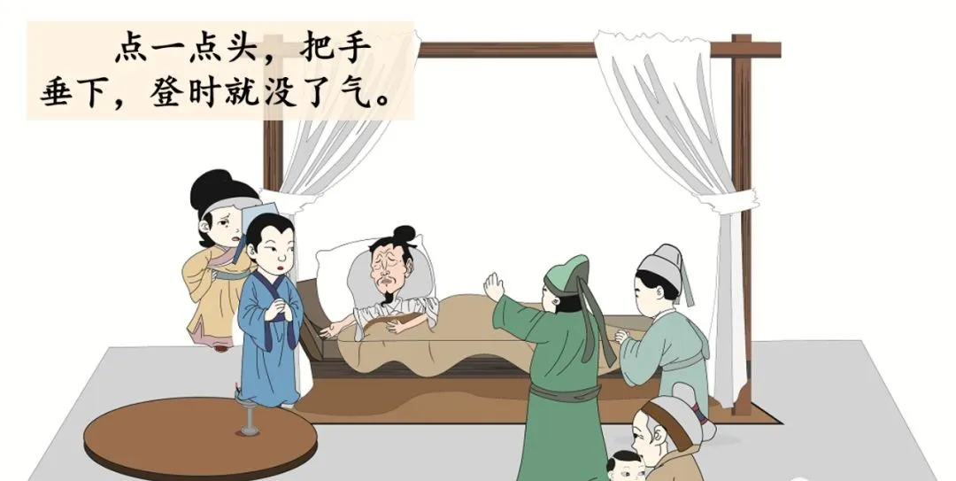 部编五年级语文下册第13课《人物描写一组》》知识点及课堂测试题