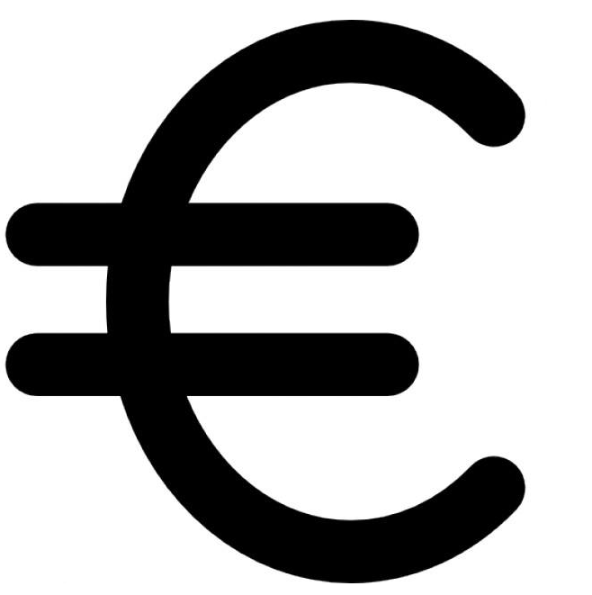 欧元(€)如今的美元符号$最早是对西班牙货币比索(peso)字母p的