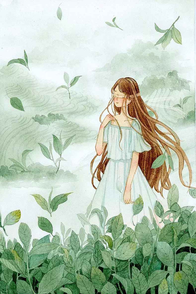 镜花水月，插画师用一支水彩笔画出一个梦想王国！