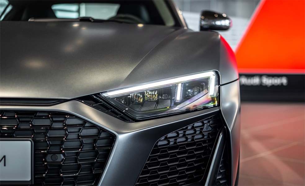 限量版纪念款奥迪R8 V10实拍详解，搭新一代全时四驱平台