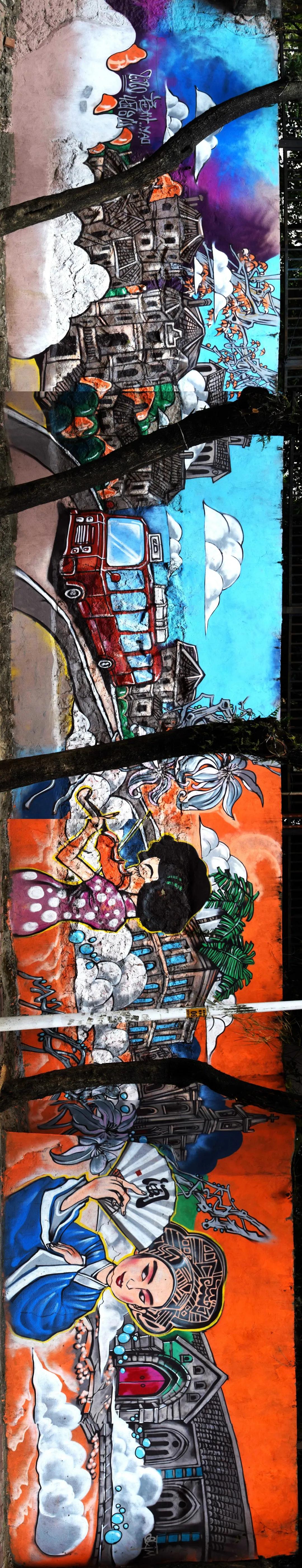 盘点福州三大网红涂鸦墙，快来这里打卡凹造型吧