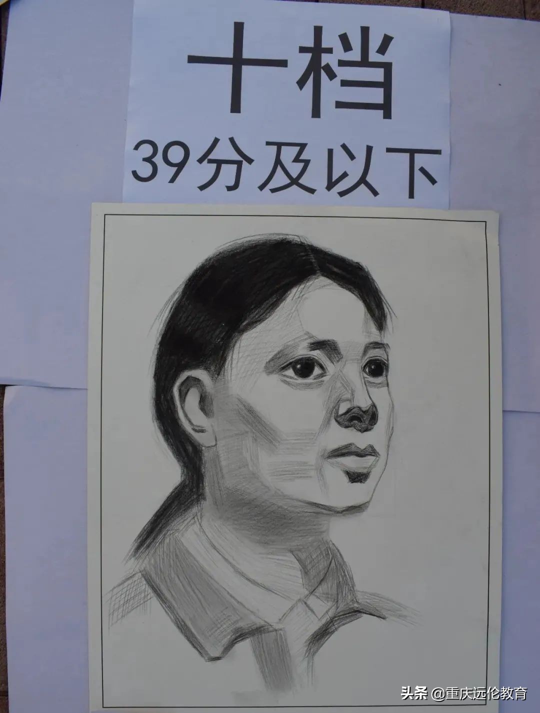 最新美术一模评分标准公布！高低分卷差距大！看看你属于第几档？