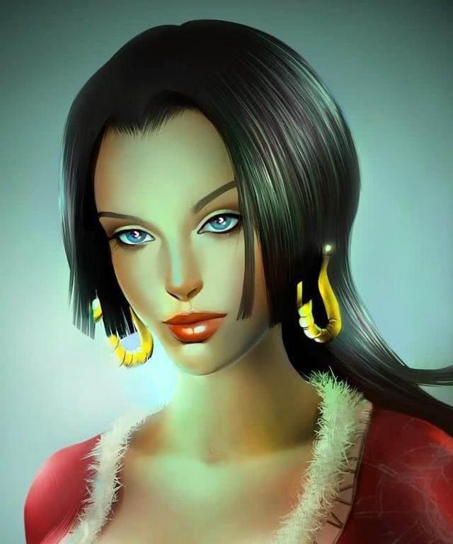 堪比学三年动画的《海贼》同人，娜美像丑化的芭比娃娃，女帝更惨