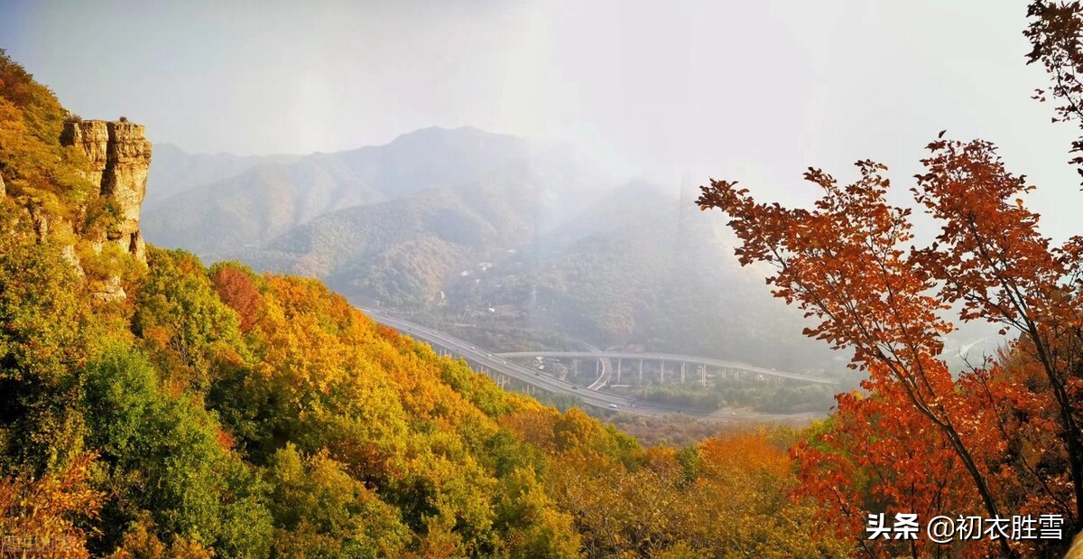 九月晚秋明丽古诗词五首：见底高秋水，开怀万里天