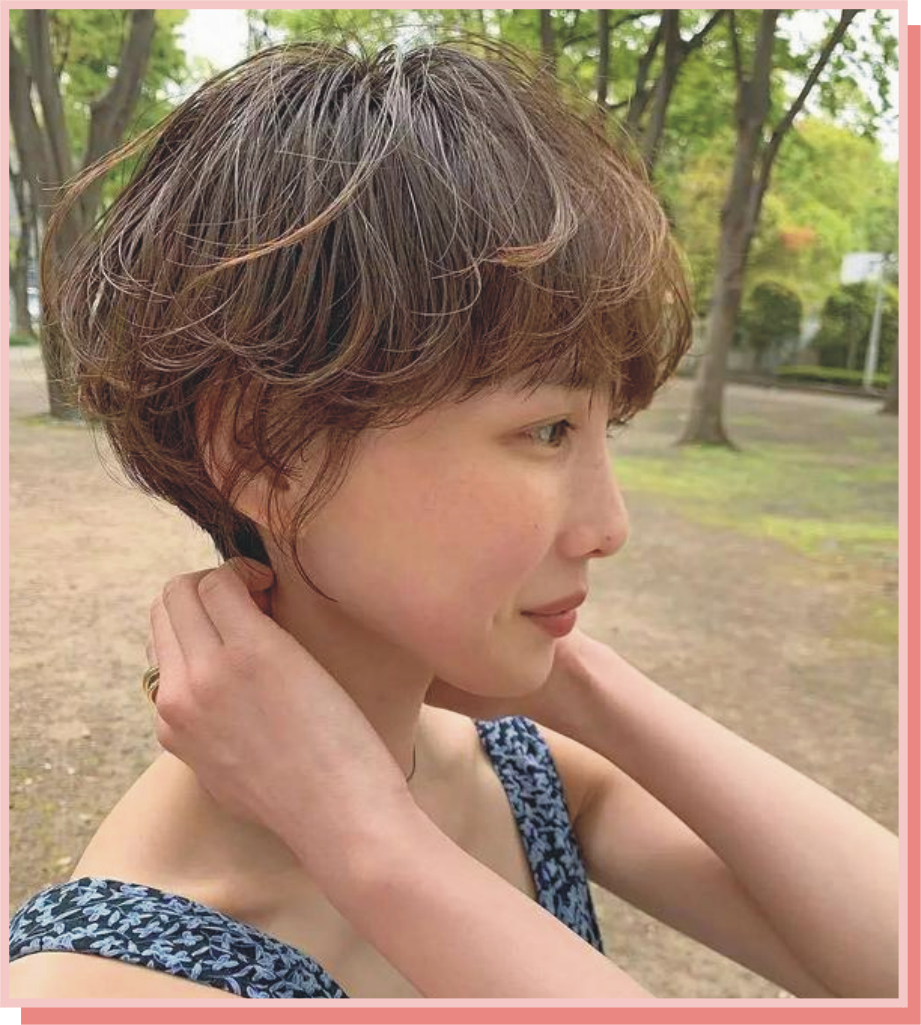 烫发洋气但是容易老气,短发怎样烫做到时尚减龄不老气?