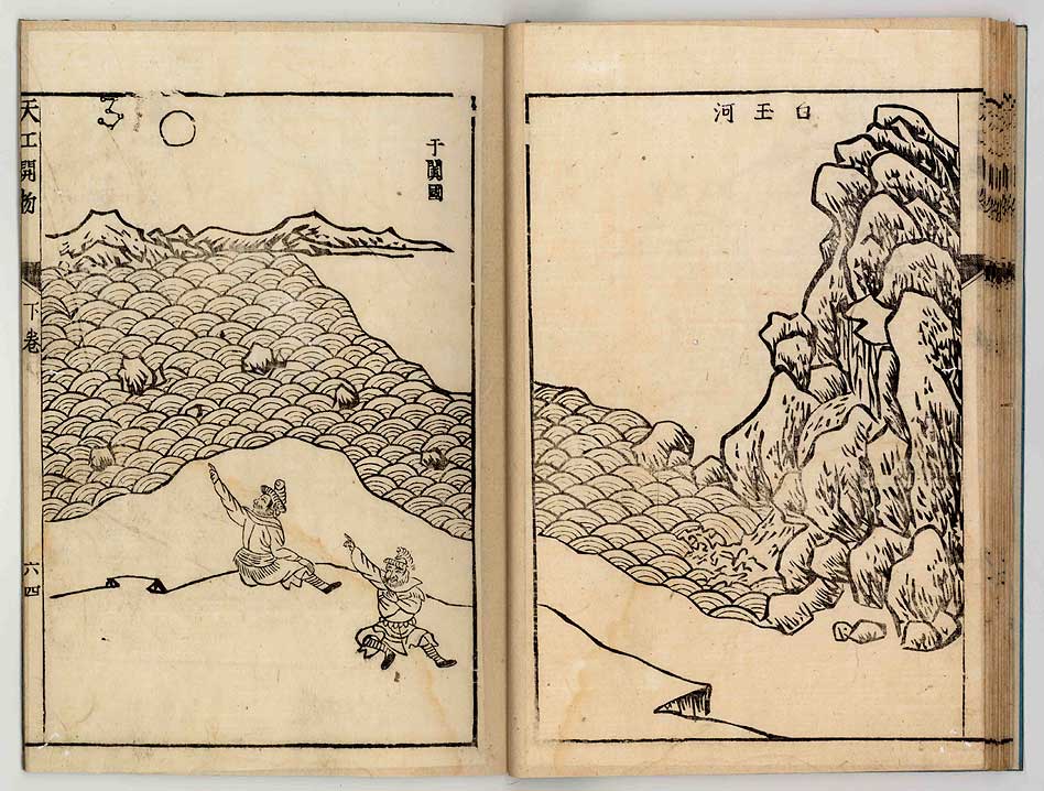中国17世纪的工艺百科全书(明代宋应星的天工开物)