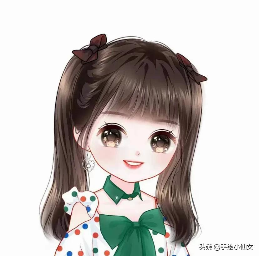 换一换你的头像吧 多款可爱有趣卡通女生头像 减龄神器