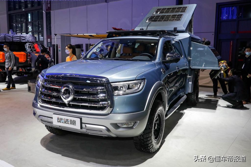 新车 </p><p>　　 垂钓爱好者专属皮卡，江铃域虎钓鱼版实车首曝，计划6月上市