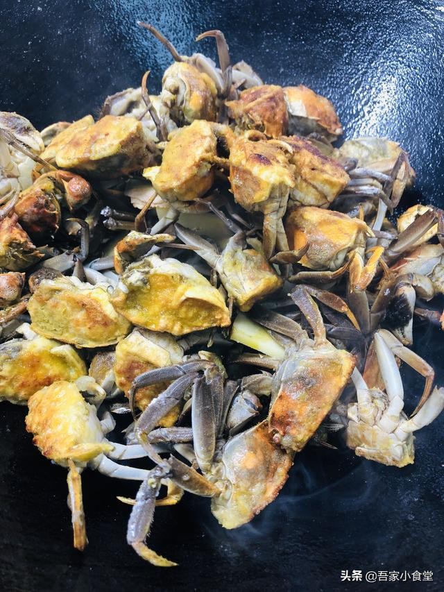 螃蟹酱家常制作方法，鲜香味浓儿时味道，清爽开胃