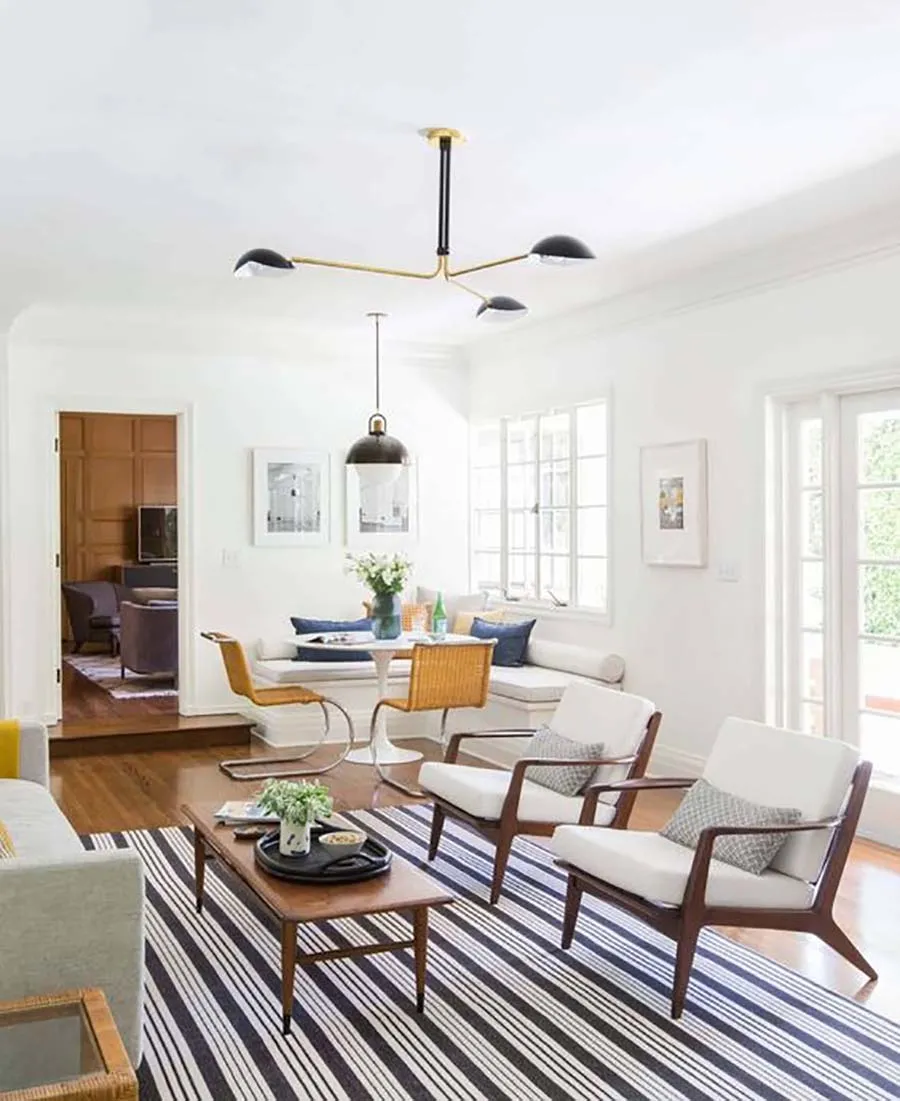 他家10㎡客厅好大！全靠布局技巧，大沙发放上还是宽敞