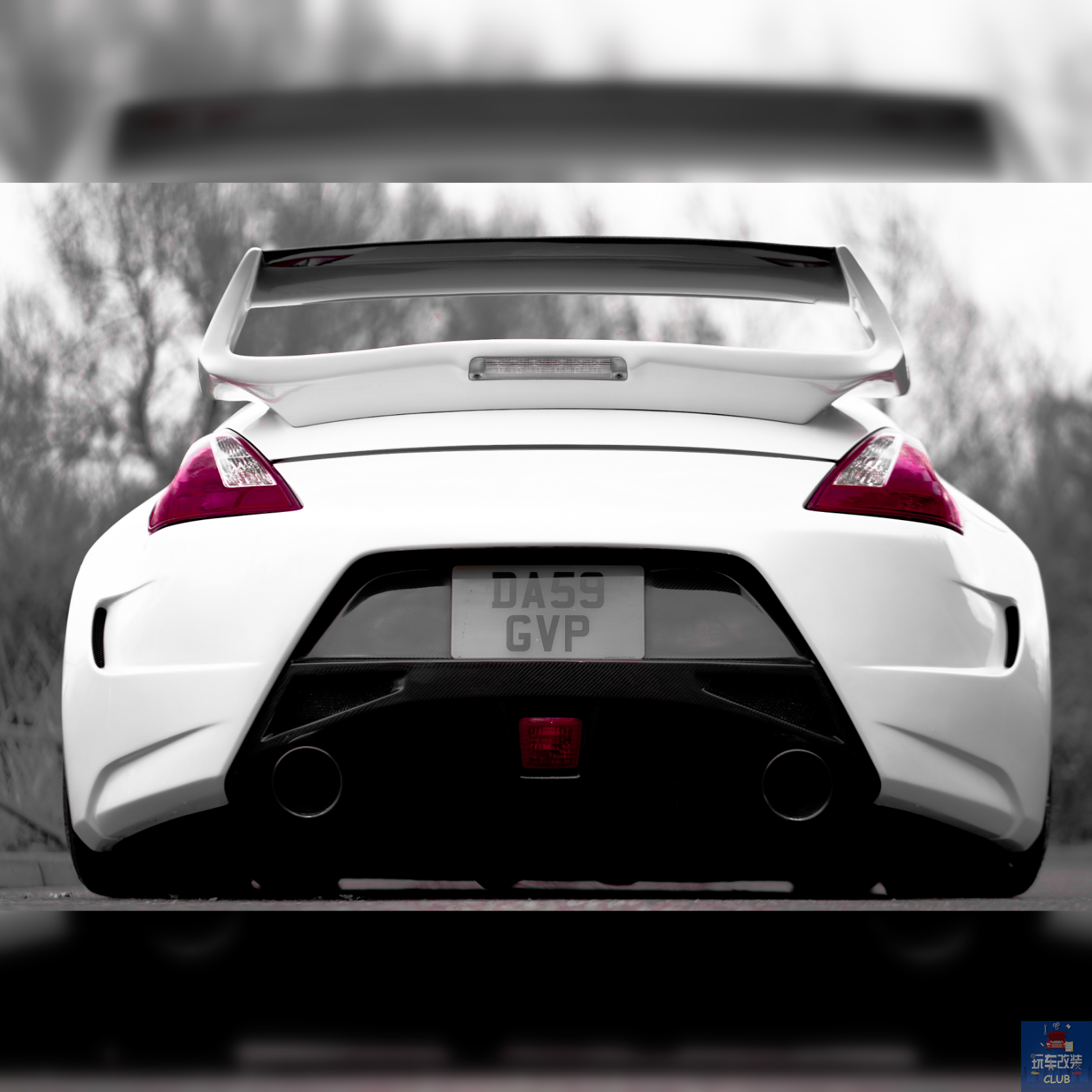 打造“极致美感”的“亮白色”日产370Z GT，真正的汽车艺术品！