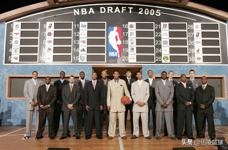 nba2005有哪些球员(数说NBA2005届60位新秀：控卫盛世的一届，超级巨星CP3镇场)