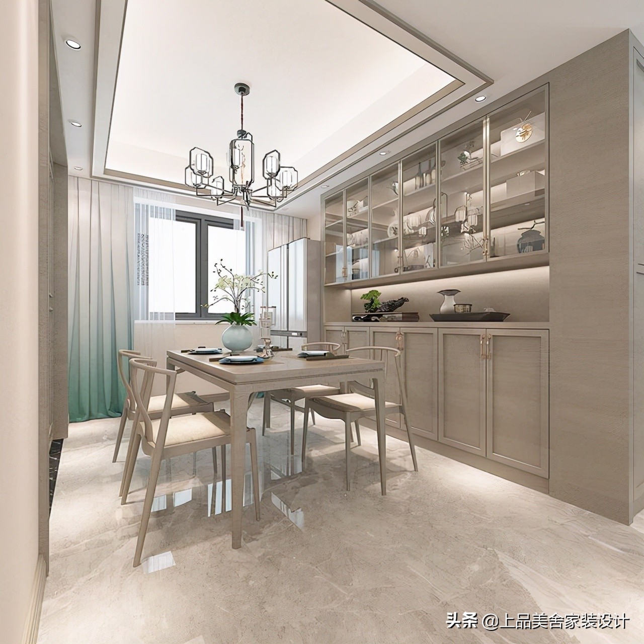 走进这对90后夫妻的新家，120㎡的新中式，居然能装得这么有品味