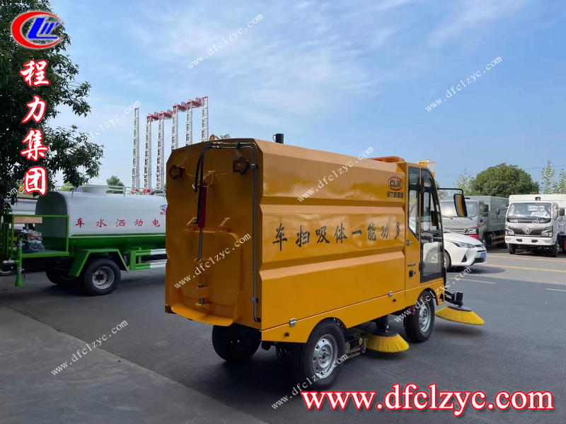 程力多功能一体吸扫车，省时高效，清扫工作有你就够